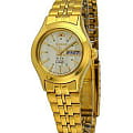 Orient Orient NQ0400FC (FNQ0400FC)  FNQ0400FC механические женские часы желтый циферблат, браслет  — вид спереди