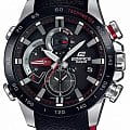 Casio Casio Edifice EQB-800BL-1A EQB EQB-800BL-1A кварцевые мужские часы черный циферблат, браслет кожаный — вид спереди