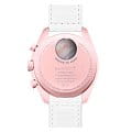 Swatch Swatch x Omega Bioceramic Moonswatch Mission to Venus SO33P100 swatch x omega moonwatch швейцарские женские часы на браслете нейлон боковой вид