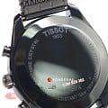 Tissot Tissot PR 100 Сhronograph T101.417.33.051.00 кварцевые мужские часы часы крупный план черный циферблата