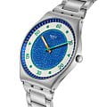 Swatch Swatch Skin Irony 42 SS07S143G кварцевые женские часы часы крупный план синий циферблата