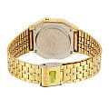 Casio Casio Vintage A159WGED-1DF, vintage япония мужские часы на браслете нержавеющая сталь боковой вид