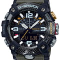 Casio Casio G-Shock GG-B100-1A3 (GG-B100-1A3ER) Mudmaster GG-B100-1A3ER электронные мужские часы черный циферблат, браслет пластик — вид спереди