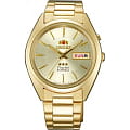 Orient Orient AB00004C (FAB00004C)  FAB00004C механические мужские часы шампань циферблат, браслет  — вид спереди