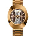 Rado Rado DiaStar The Original Automatic R12065303 Automatic R12065303 механические женские часы коричневый циферблат, браслет сталь c pvd покрытием — вид спереди