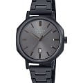 Casio Casio Sheen SHE-4554BD-8A  SHE-4554BD-8A кварцевые женские часы черный циферблат, браслет нержавеющая сталь с ip-покрытием — вид спереди