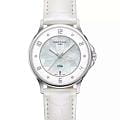 Certina Certina DS-6 Lady C039.251.16.116.00  C0392511611600 кварцевые женские часы белый циферблат, браслет кожаный — вид спереди