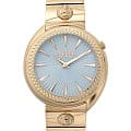  Versus Versace VSPHF1320  VSPHF1320 кварцевые женские часы голубой циферблат, браслет сталь с ip покрытием — вид спереди