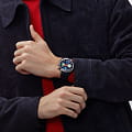 TAG Heuer TAG Heuer Carrera Skipper CBS2213.FN6002 механические мужские часы часы, крупный план синий циферблат
