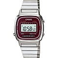 Casio Casio Vintage LA670WA-4DF  LA670WA-4DF кварцевые женские часы синий циферблат, браслет нержавеющая сталь — вид спереди