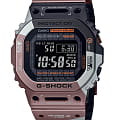 Casio Casio G-Shock GMW-B5000TVB-1DR лимитированной серии GMW-B5000TVB-1DR электронные мужские часы   циферблат, браслет титановый — вид спереди