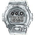 Casio Casio G-Shock GM-6900SCM-1 GM GM-6900SCM-1ER электронные мужские часы серебристый циферблат, браслет полимер — вид спереди