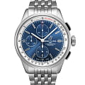 Breitling Breitling Premier Chronograph 42 A13315351C1A1  A13315351C1A1 механические мужские часы синий циферблат, браслет нержавеющая сталь — вид спереди