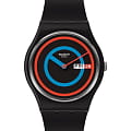 Swatch Swatch Gent Biosourced Standard SO28B706  SO28B706 кварцевые женские часы цветной циферблат, браслет силикон — вид спереди