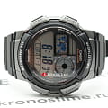 Casio Casio Collection AE-1000W-1BVDF (AE-1000W-1B), illuminator япония мужские часы на браслете пластик боковой вид
