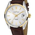 Jacques Lemans Jacques Lemans Classic 1-1912C  1-1912C механические женские часы серебристый циферблат, браслет кожаный — вид спереди