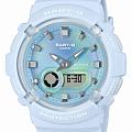 Casio Casio Baby-G BGA-280TD-2A  BGA-280TD-2A кварцевые женские часы синий циферблат, браслет пластик — вид спереди