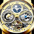 Stuhrling Stuhrling Luciano 371B.03  — детали корпуса и нержавеющая сталь с pvd-покрытием