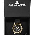 Jacques Lemans Jacques Lemans Derby 1-2197E  derby австрийские мужские часы на браслете кожаный боковой вид