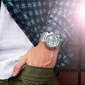 Casio Casio G-Shock GM-110SCM-1A мужские часы серебристый циферблат на запястье