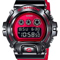Casio Casio G-Shock GM-6900B-4ER GM GM-6900B-4ER электронные мужские часы красный циферблат, браслет полимер — вид спереди