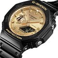 Casio Casio G-Shock GA-2100GB-1AER, g-shock япония мужские часы на браслете пластик боковой вид