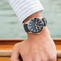Mido Mido Ocean Star 200 M026.430.36.041.00 механические мужские часы часы крупный план синий циферблата