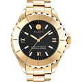 Philipp Plein Philipp Plein PWPOA0524  PWPOA0524 кварцевые женские часы черный циферблат, браслет сталь с ip покрытием — вид спереди