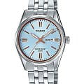 Casio Casio Collection LTP-1335D-2A  LTP-1335D-2A кварцевые женские часы голубой циферблат, браслет нержавеющая сталь — вид спереди
