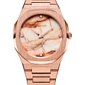 D1 Milano D1 Milano Ultra Thin UTBL14  UTBL14 кварцевые женские часы  циферблат, браслет нержавеющая сталь с pvd-покрытием — вид спереди