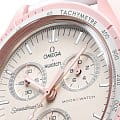 Swatch Swatch x Omega Bioceramic Moonswatch Mission to Venus SO33P100 женские часы  циферблат на запястье