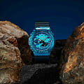 Casio GM-2140GEM-2A мужские часы застежка крупным планом