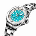 Breitling Breitling Superocean Automatic 36 A17377211C1A1 механические мужские часы часы крупный план голубой циферблата