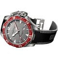 Hamilton Hamilton Khaki Navy Frogman Titanium Auto H77805380 khaki navy швейцарские мужские часы на браслете каучук боковой вид