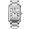 Maurice Lacroix Maurice Lacroix Fiaba Square FA1205-SS002-110-1  FA1205-SS002-110-1 кварцевые женские часы белый циферблат, браслет нержавеющая сталь — вид спереди