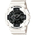 Casio Casio G-Shock GA-110GW-7A GA-110 GA-110GW-7A электронные мужские часы  черный циферблат, браслет  — вид спереди