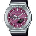Casio Casio G-Shock GBM-2100A-4BDR  GBM-2100A-4BDR электронные мужские часы бордовый циферблат, браслет пластик — вид спереди