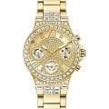 Guess Guess Ladies Jewelry GW0320L2  GW0320L2 кварцевые женские часы  золотой циферблат, браслет нержавеющая сталь — вид спереди