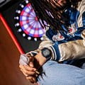 Casio Casio G-Shock GM-5600MF-2E, g-shock япония мужские часы на браслете полимер боковой вид