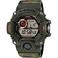 Casio Casio G-Shock GW-9400CMJ-3E Rangeman GW-9400CMJ-3E электронные мужские часы серый циферблат, браслет силикон — вид спереди