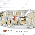 Fossil Fossil Carlie  ES3405,  сша женские часы на браслете сталь с ip покрытием боковой вид