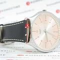 Swatch Swatch Skin Irony 42 SS07S118 кварцевые женские часы часы, крупный план золотой циферблат