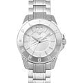 Plein Sport Plein Sport Glam PSKBA0623  PSKBA0623 кварцевые женские часы серебристый циферблат, браслет нержавеющая сталь — вид спереди