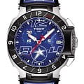 Tissot Tissot T-Race Nicky Hayden T048.417.27.047.00 T Race T0484172704700 кварцевые мужские часы  синий циферблат, браслет карбон + полимер — вид спереди