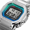 Casio Casio G-Shock GMW-B5000PC-1 электронные мужские часы часы крупный план  циферблата