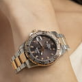 Jaguar Jaguar Couple Diver J871/2,  швейцария женские часы на браслете нержавеющая сталь с pvd-покрытием боковой вид