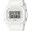 Casio Casio Baby-G BGD-565CS-7ER  BGD-565CS-7ER электронные женские часы белый циферблат, браслет пластик — вид спереди
