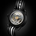 Swatch Swatch Sistem51 Scuba Bioceramic Standard SO35B400S system51 швейцарские мужские часы на браслете нейлон боковой вид
