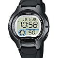 Casio Casio Collection LW-200-1B  LW-200-1BVEG кварцевые женские часы  голубой циферблат, браслет пластик — вид спереди