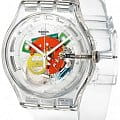 Swatch Swatch New Gent Lacquered SUOK111  наручные мужские часы фото под углом.